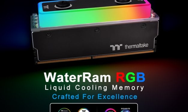 Thermaltake Releases WaterRam RGB Liquid Cooling DDR4 Memory  3200MHz 32GB/16GB
