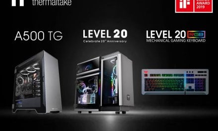 Thermaltake wins the 2019 iF Product Design Award