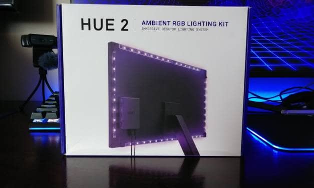 NZXT HUE 2 Ambient V2 RGB Lighting Kit