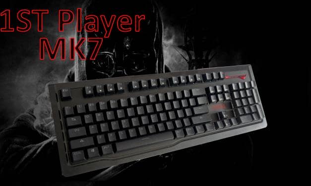 1STPLAYER MK7 Mechanical Gaming Keyboard Review