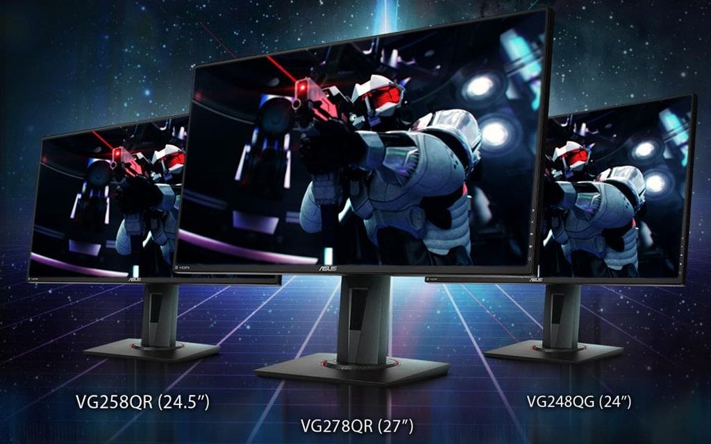 ASUS Announces Three New NVIDIAG-SYNC Compatible Gaming Monitors