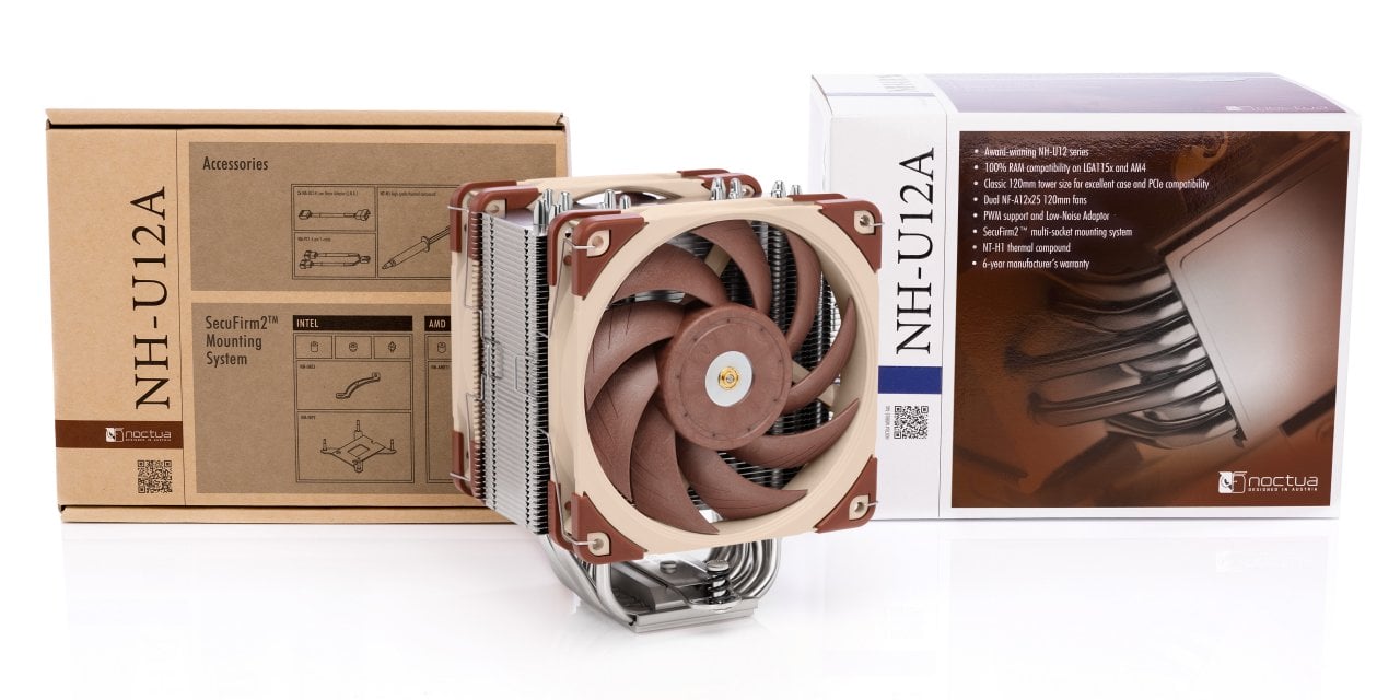 Løfte Breddegrad Faret vild Noctua NH-U12A CPU Air Cooler Review - EnosTech.com