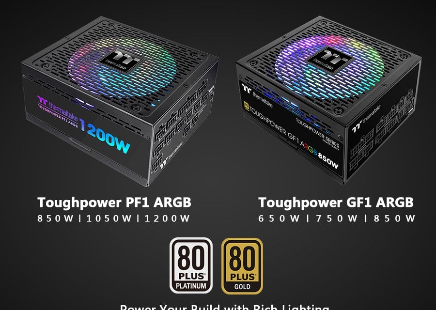 Thermaltake New Toughpower PF1/GF1 ARGB Power Supply