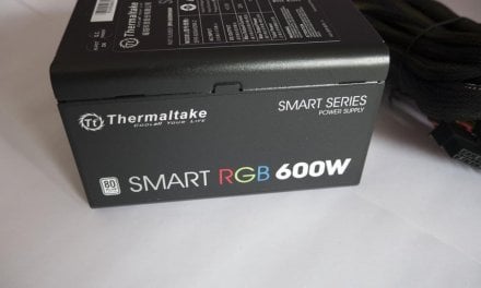Thermaltake Smart RGB 600W Power Supply Overview