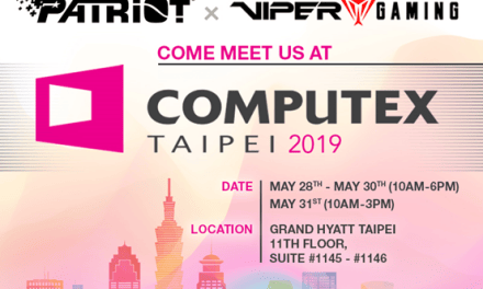 PATRIOT and VIPER GAMING Attend Computex 2019