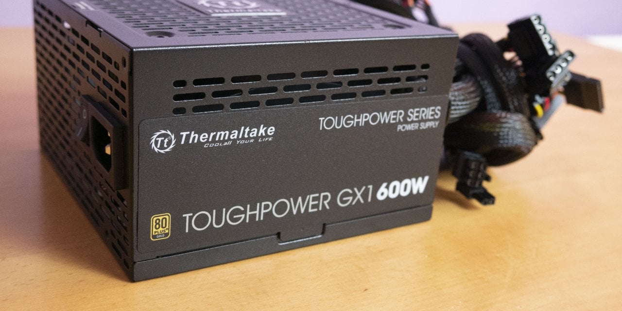 Thermaltake Toughpower GX1 600W 80PLUS Gold Power Supply Overview