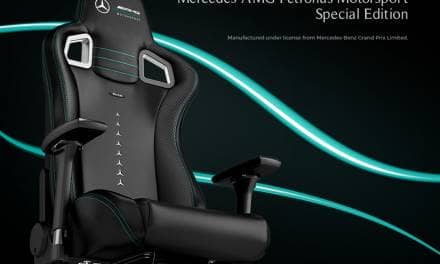 noblechairs introduces the official licensed gaming chair for the Mercedes-AMG Petronas Esports Team