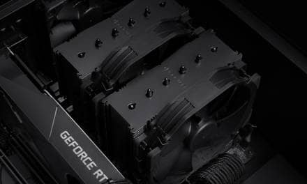 Noctua has released All Black Color CPU Coolers under Chromax.Black