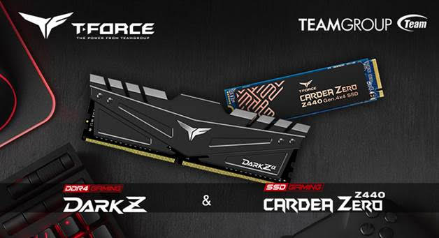 TEAMGROUP T-FORCE Releases Gaming Memory and PCI-E Gen4 x4 M.2 Solid State Drive