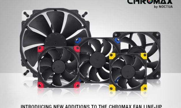 Noctua presents new chromax line fans and accessories