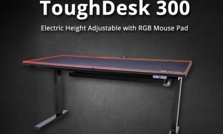 Thermaltake Announces ToughDesk 300 with Built-in RGB Mouse Pad and CyberChair E500 – CES 2020