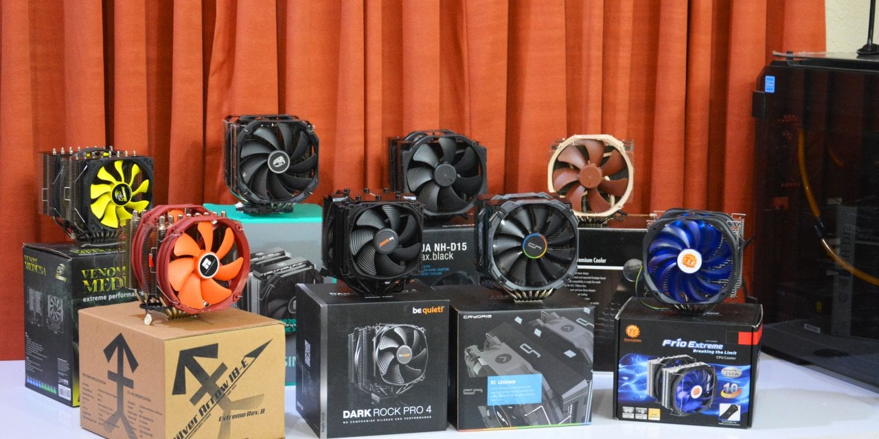 Round-Up Content of High-End CPU Air Coolers