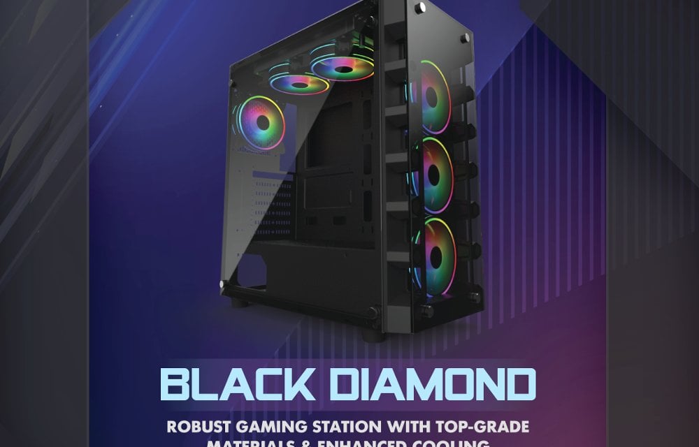 Gelid Releases New Black Diamond Case