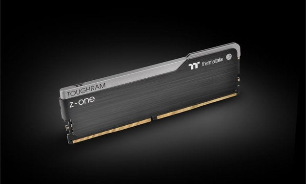 Thermaltake launches TOUGHRAM Z-ONE Memory Series: 3200/3600MHz