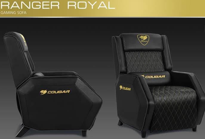 COUGAR Releases the Ranger Gaming Sofa for Royal Gaming Comfort -  EnosTech.com