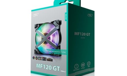 DeepCool Launches New Unique X-Frame MF120 GT A-RGB Fans