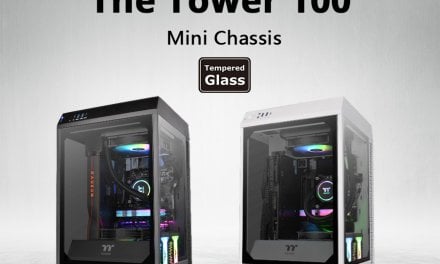 Thermaltake Announces the Tower 100 Mini Chassis