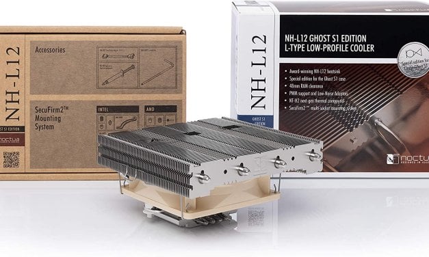 Louqe and Noctua present NH-L12 special edition CPU cooler for the Ghost S1 case