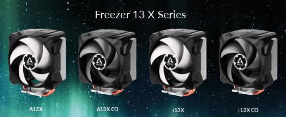 ARCTIC Introduces Freezer 13 X & Freezer 13 X CO Series