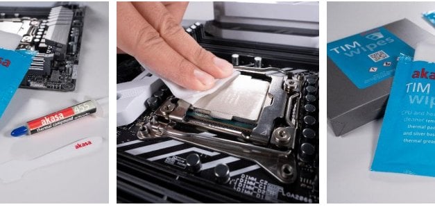 Akasa releases new TIM Wipes for easy thermal paste cleaning