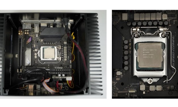 Akasa Maxwell Pro fanless mini-ITX chassis supports Intel Core i9 Processors
