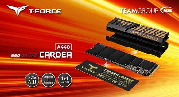 TEAMGROUP Launches T-FORCE CARDEA A440 PCIe 4.0 SSD