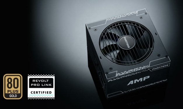 Phanteks Releases New AMP 850W and AMP 1000W 80Plus Gold Power Supplies
