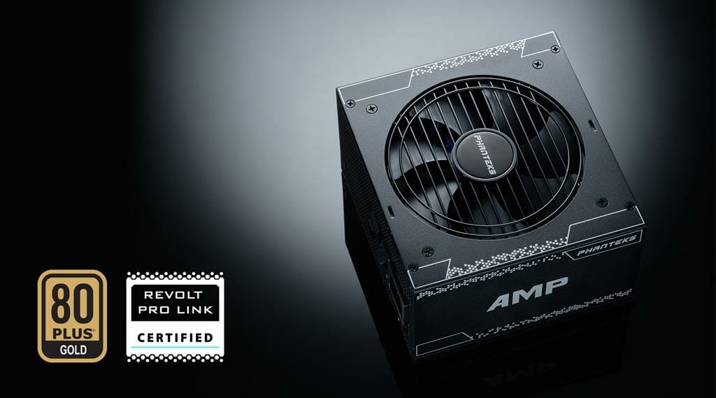 Phanteks Releases New AMP 850W and AMP 1000W 80Plus Gold Power Supplies
