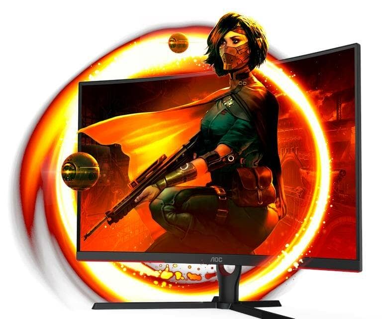 AGON By AOC New G3 Monitors with 1000R Curvature and 165Hz