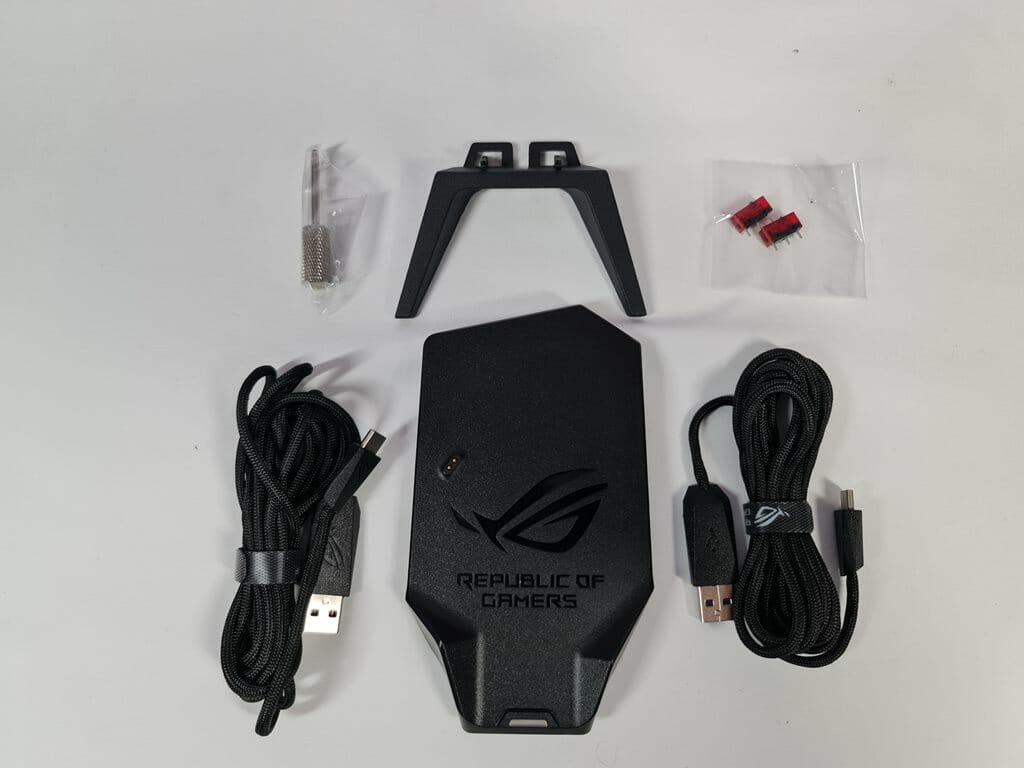 ASUS ROG Spatha X Wireless Gaming Mouse accessories 