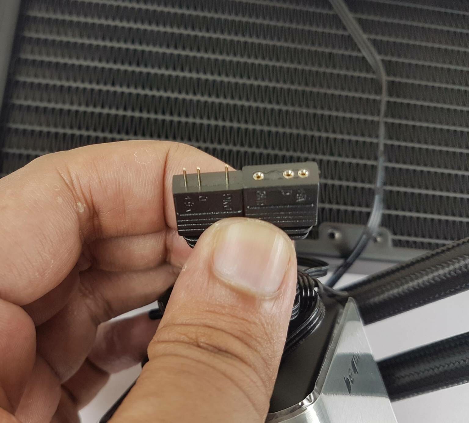 Connecting AIO cooler RGB header to the motherboard r/techsupport