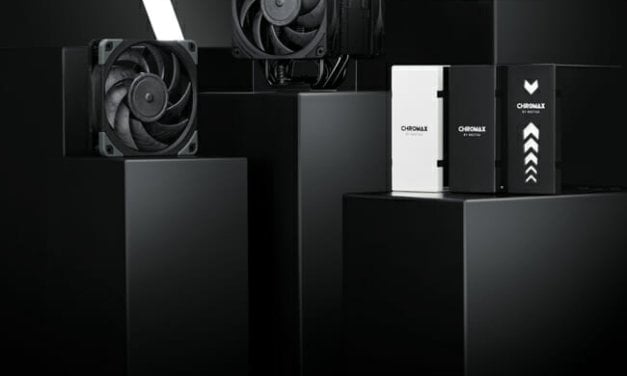 Noctua presents chromax line NF-A12x25 fan, NH-U12A cooler and heatsink covers