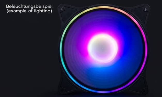 Alphacool Presents The Rise Aurora 140mm Fan