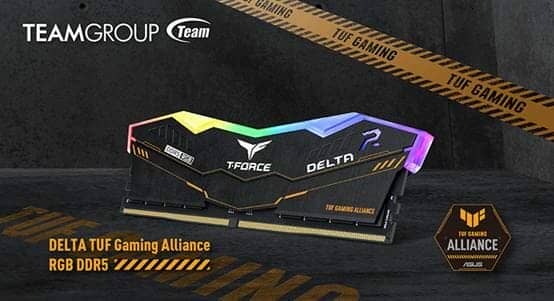 TEAMGROUP T-FORCE Announces DELTA RGB DDR5 Gaming Memory