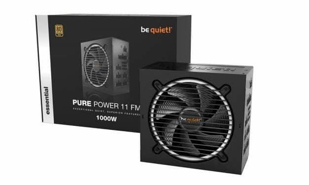 be quiet! expands Pure Power 11 FM series with 850W and 1000W models