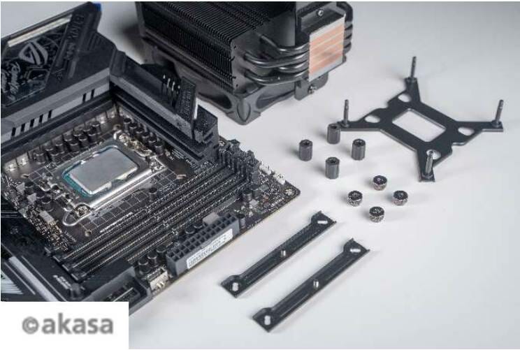 Akasa is releasing Alder Lake, LGA1700 compatible CPU coolers