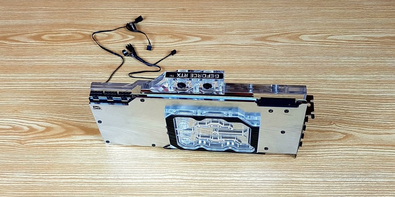 Eisblock Aurora GPX-N Acrylic Active Backplate for MSI 3080/3090 Suprim X Review