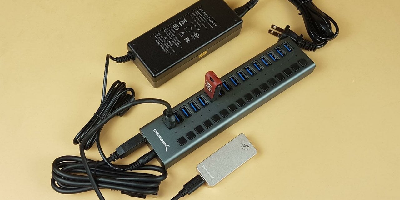Sabrent 16-Port USB 3.0 Data Hub and Charger Review
