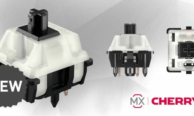 CHERRY MX Releases New Black Clear-Top Switches