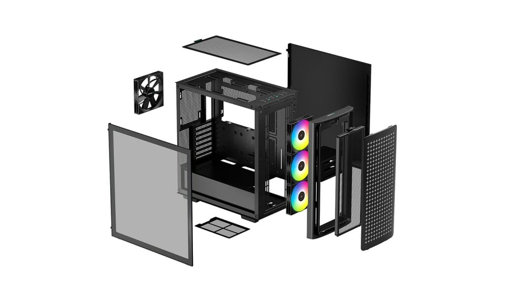 Deepcool CK560 Case part of the Christmas giveaway prizes