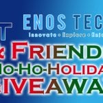 Enos Tech and Friends Ho-Ho-Holiday Giveaway