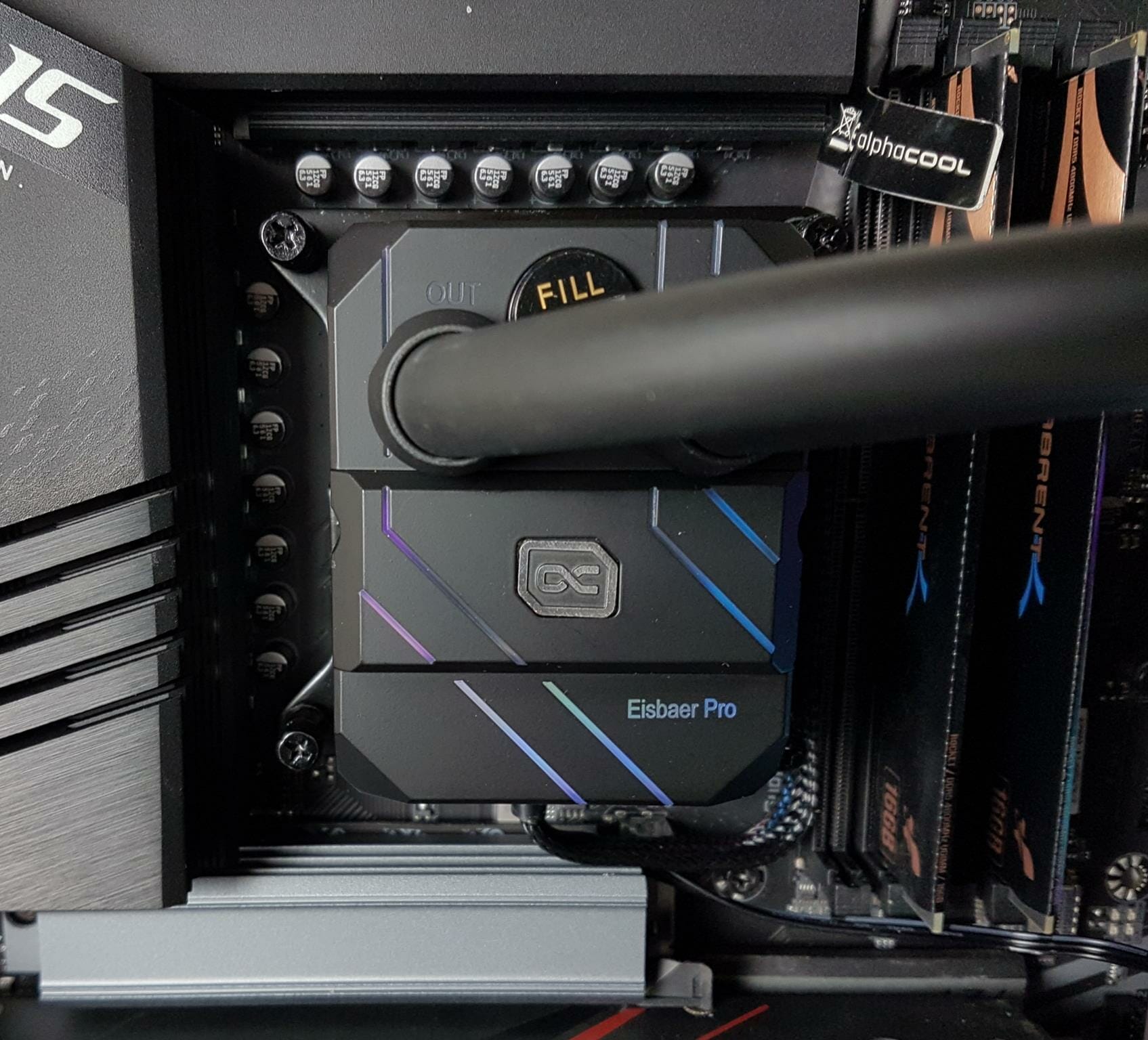 Alphacool Eisbaer Pro HPE Aurora 360 CPU AIO Review - EnosTech.com